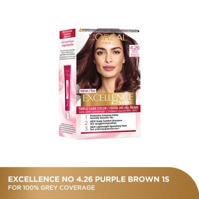 EXCELLENCE L'Oreal Excellence Creme Purple Brown 4.26