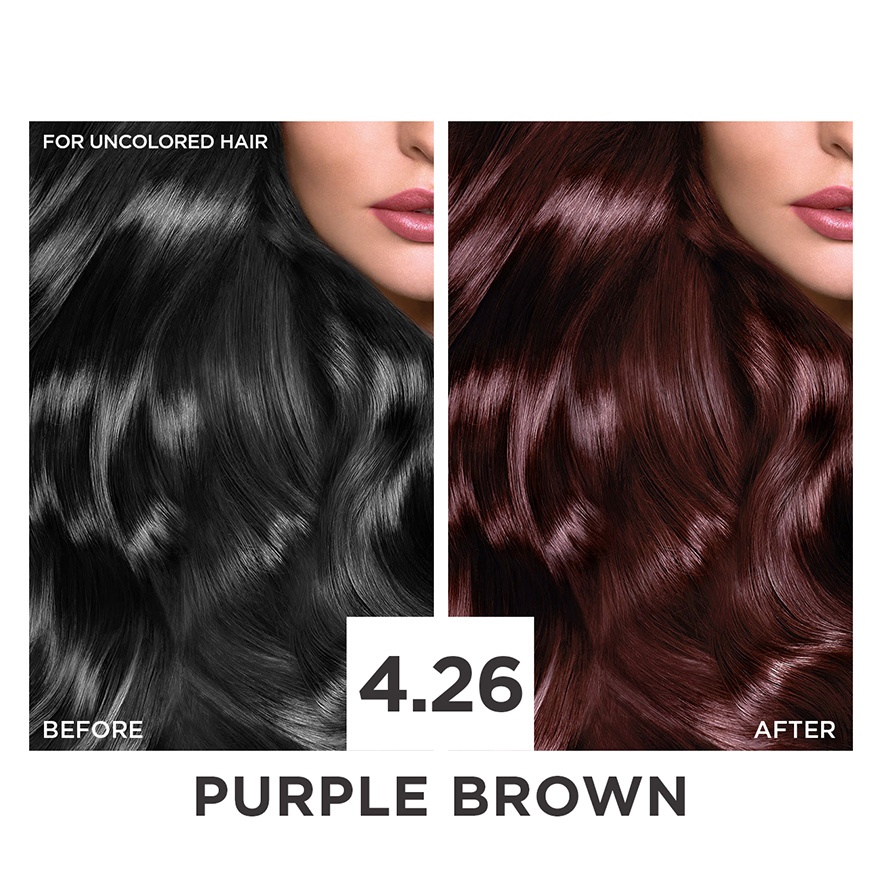L'Oreal Excellence Creme Purple Brown 4.26 image