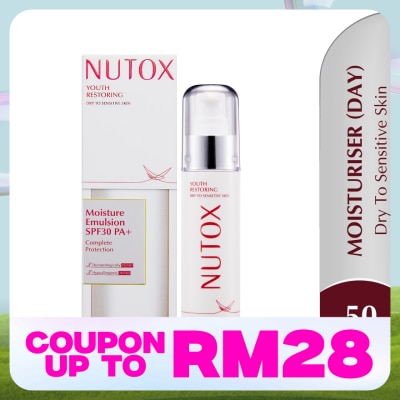 NUTOX Youth Restoring Moisture Emulsion Spf30 Pa++  50ml (Dry To Sensitive Skin)