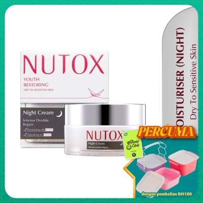 NUTOX - Youth Restoring Night Cream 30ml (Dry To Sensitive Skin)