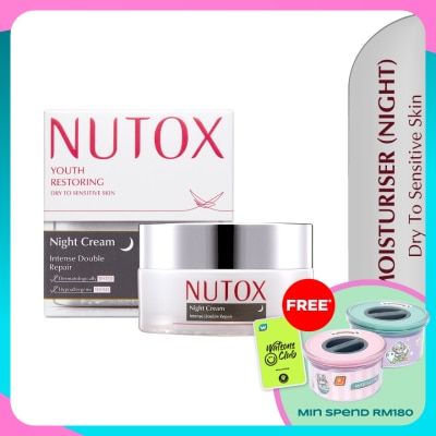 NUTOX Youth Restoring Night Cream 30ml (Dry To Sensitive Skin)