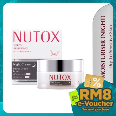 NUTOX Youth Restoring Night Cream 30ml (Dry To Sensitive Skin)