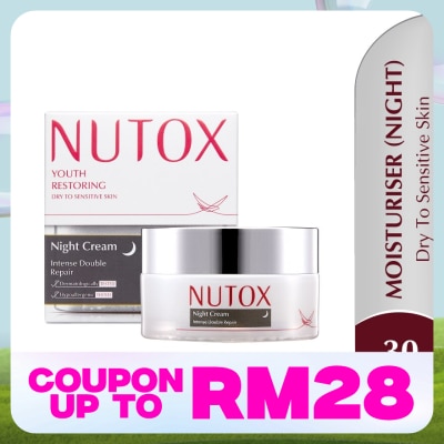 NUTOX Youth Restoring Night Cream 30ml (Dry To Sensitive Skin)