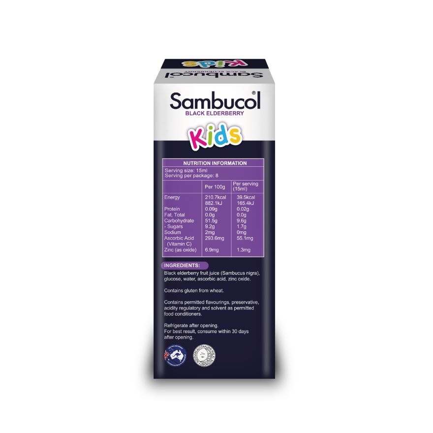 Kids Black Elderberry 120ml image