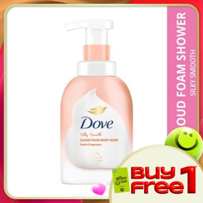 DOVE - Peach Self Foaming Cloud Foam Shower 400ml