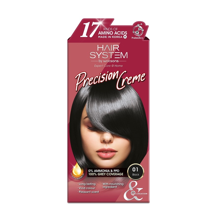 Hair Cream Colourant 01 Black 1s image