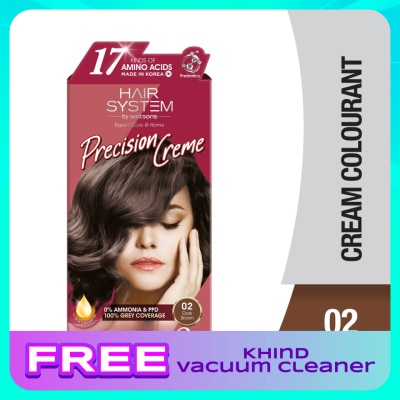 HAIR SYSTEM BY WATSONS Hair Cream Colourant 02 Dark Brown 1s