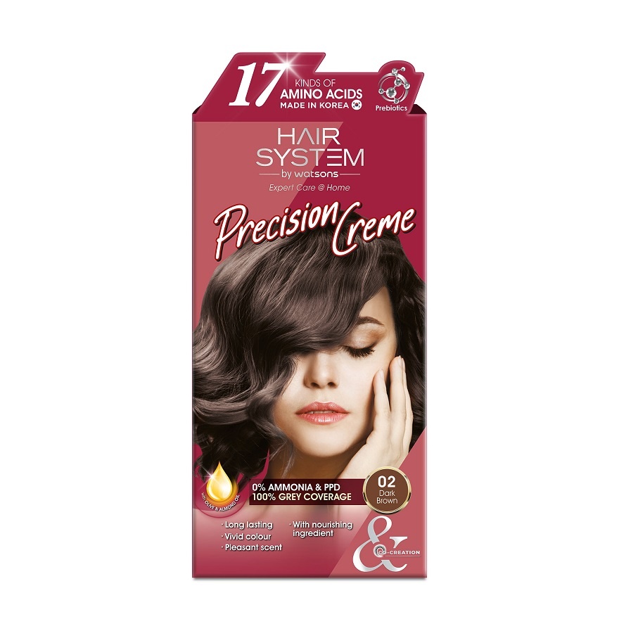 Hair Cream Colourant 02 Dark Brown 1s image