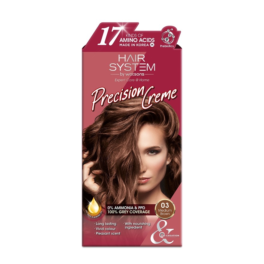 Hair Cream Colourant 03 Medium Brown 1s image