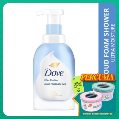 DOVE Deep Moisture Self Foaming Cloud Foam Shower 400ml