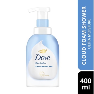 DOVE Deep Moisture Self Foaming Cloud Foam Shower 400ml image