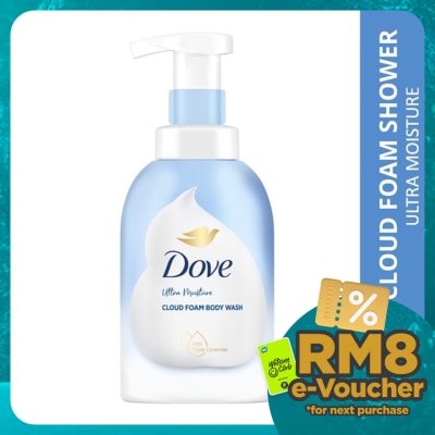 DOVE Deep Moisture Self Foaming Cloud Foam Shower 400ml
