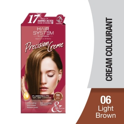 HAIR SYSTEM BY WATSONS Hair Cream Colourant 06 Light Brown 1s