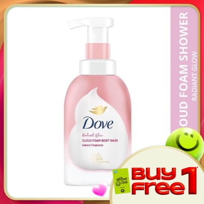 DOVE - Sakura Self Foaming Cloud Foam Shower 400ml