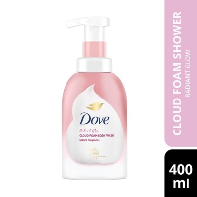 DOVE Sakura Self Foaming Cloud Foam Shower 400ml image