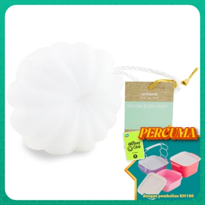 WATSONS - Love My Skin Nylon Body Puff 1S