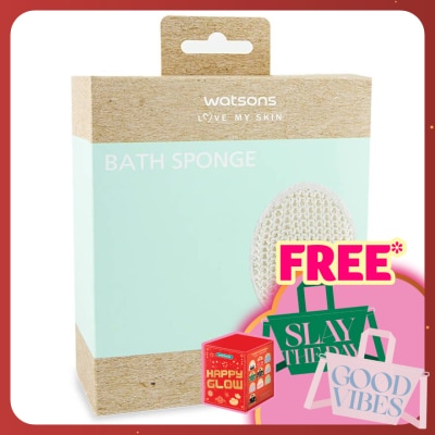 WATSONS Love My Skin Natural Bath Sponge 1S