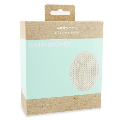 WATSONS Love My Skin Natural Bath Sponge 1S