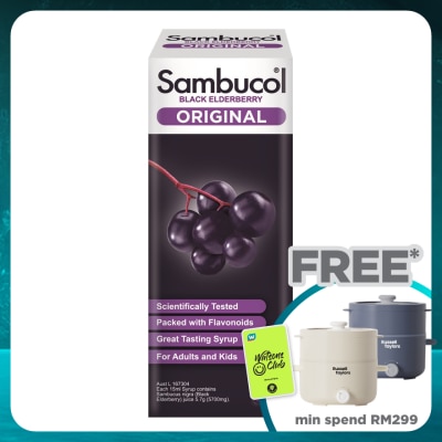 SAMBUCOL Original Black Elderberry 120ml