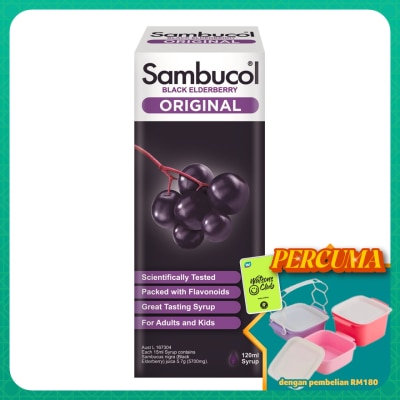 SAMBUCOL - Original Black Elderberry 120ml