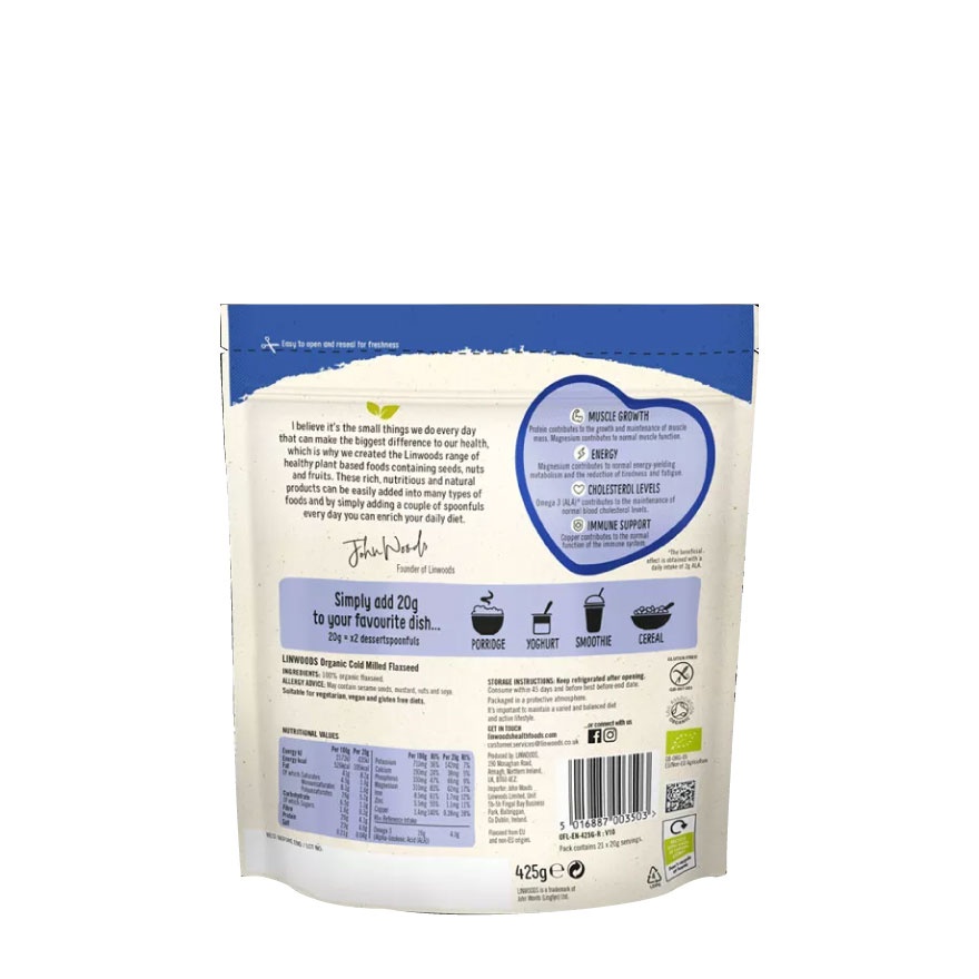 Linwoods Organic Millet Flaxseed 200G image