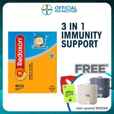 REDOXON Triple Action Effervescent Tablet 45S