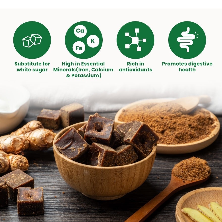 Unrefined Molasses Sugar 550G
