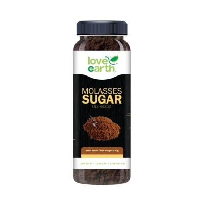 LOVE EARTH Unrefined Molasses Sugar 550G