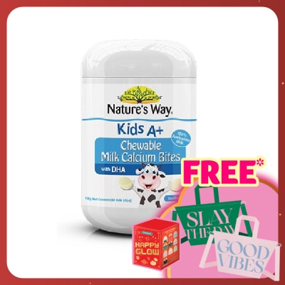 NATURE'S WAY Kids A+ Milk Calcium BItes 60s
