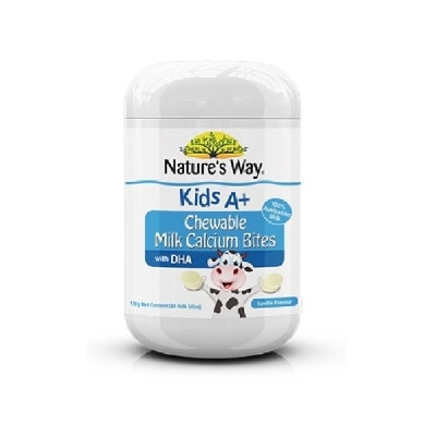 NATURE'S WAY Kids A+ Milk Calcium BItes 60s