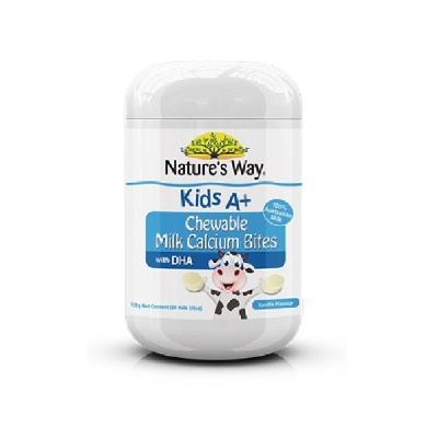 NATURE'S WAY - Kids A+ Milk Calcium BItes 60s image
