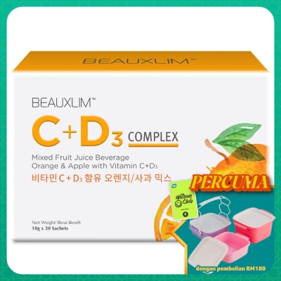 BEAUXLIM - C + D3 Complex 10g X 20s