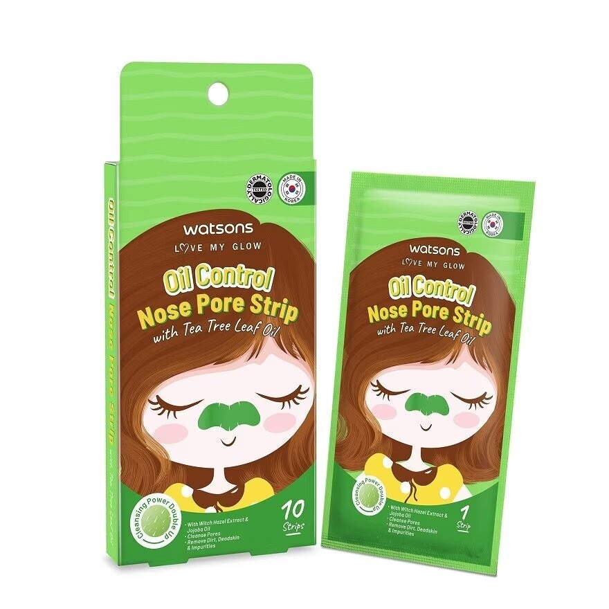 Oil Control Nose Pore Strips 10s