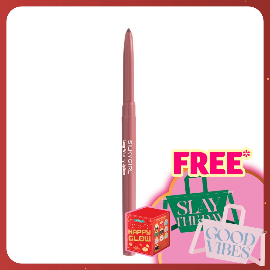 SILKYGIRL Long-Wearing Lip Liner 01 Nude