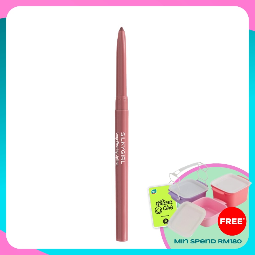 SILKYGIRL Long-Wearing Lip Liner 01 Nude