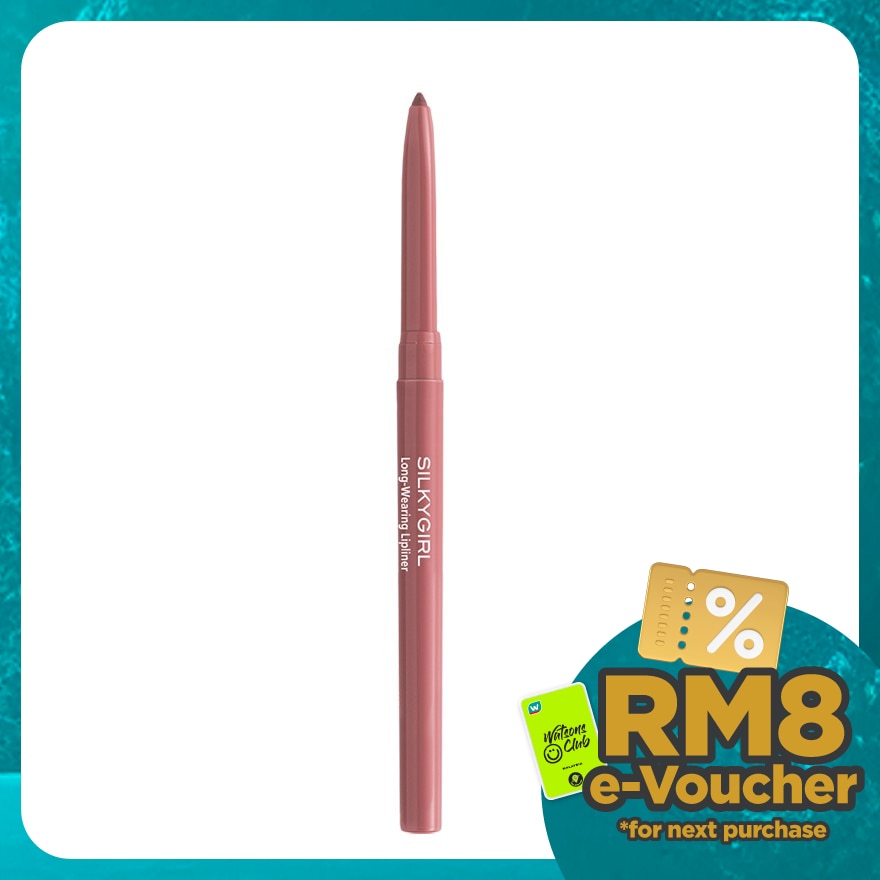 SILKYGIRL Long-Wearing Lip Liner 01 Nude