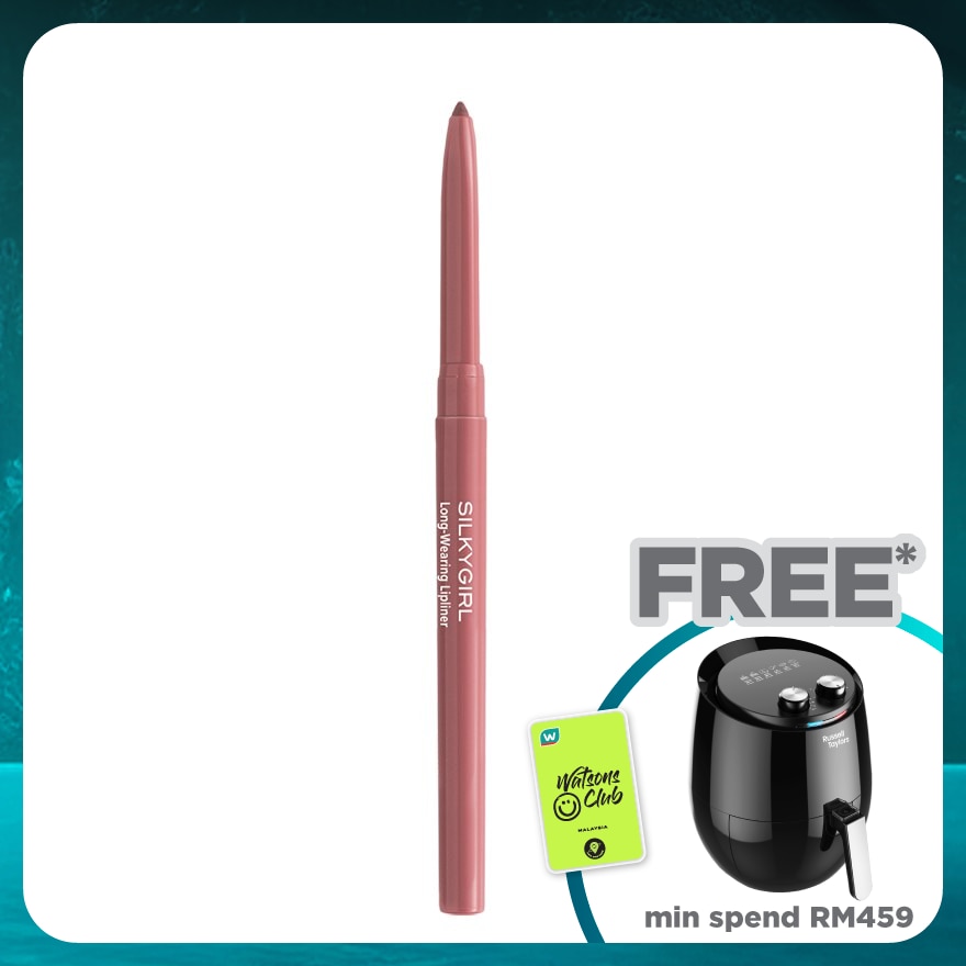 SILKYGIRL Long-Wearing Lip Liner 01 Nude