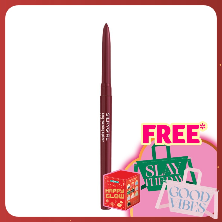 SILKYGIRL Long-Wearing Lip Liner 05 Wine