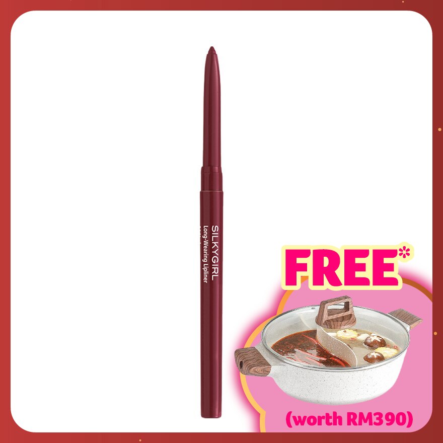 SILKYGIRL Long-Wearing Lip Liner 05 Wine