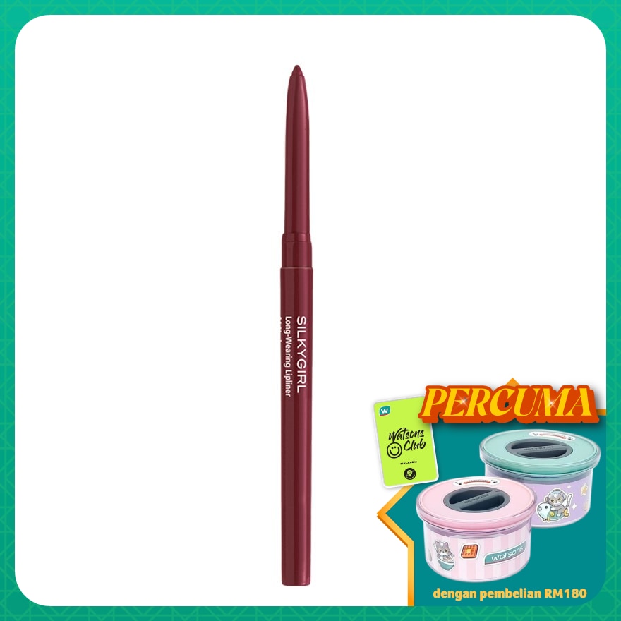 SILKYGIRL Long-Wearing Lip Liner 05 Wine