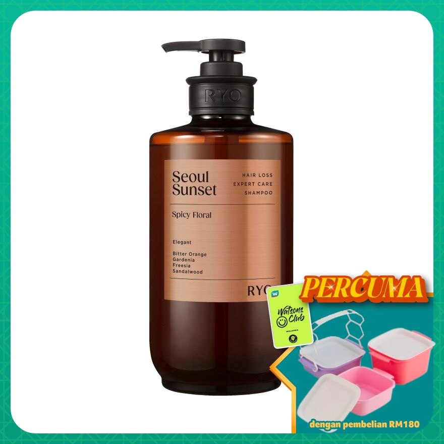Perfume Shampoo Seoul Sunset Spicy Floral 585ml