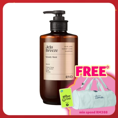 RYO  Perfume Shampoo Seoul Jeju Breeze Woody Musk585ml