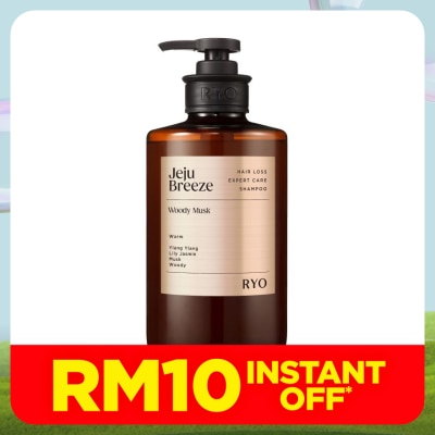 RYO  Perfume Shampoo Seoul Jeju Breeze Woody Musk585ml