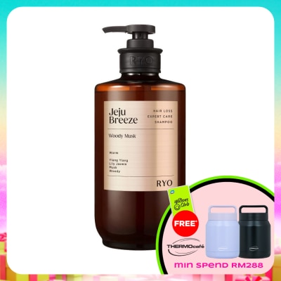 RYO -  Perfume Shampoo Seoul Jeju Breeze Woody Musk585ml