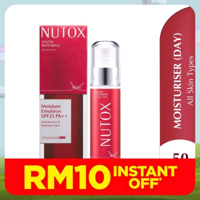 NUTOX Youth Restoring Moisture Emulsion Spf25 Pa++ 50ml (All Skin Types)