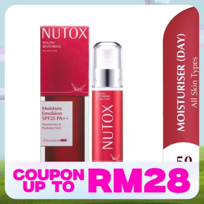 NUTOX Youth Restoring Moisture Emulsion Spf25 Pa++ 50ml (All Skin Types)