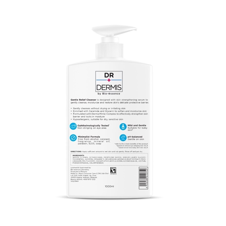 Gentle Relief Cleanser 1000ml