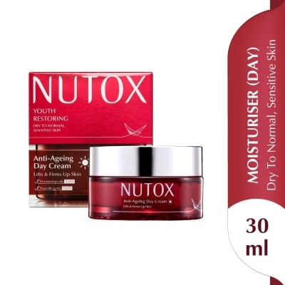 NUTOX Youth Restoring Anti Ageing Day Cream 30ml (Dry To Normal, Sensitive Skin)