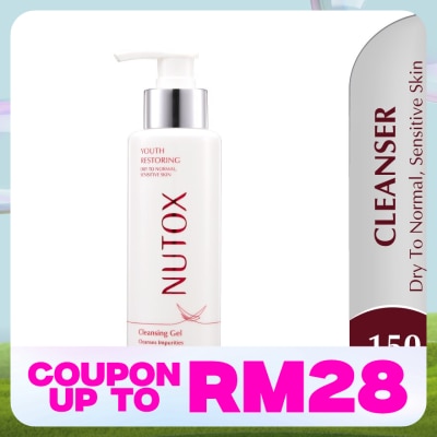 NUTOX Youth Restoring Cleansing Gel 150ml (Normal To Dry, Sensitive Skin)