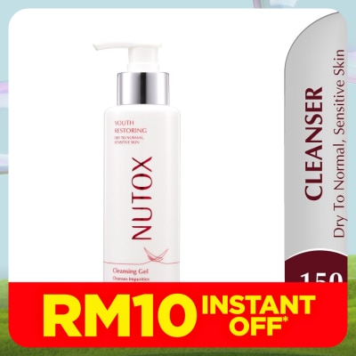 NUTOX Youth Restoring Cleansing Gel 150ml (Normal To Dry, Sensitive Skin)